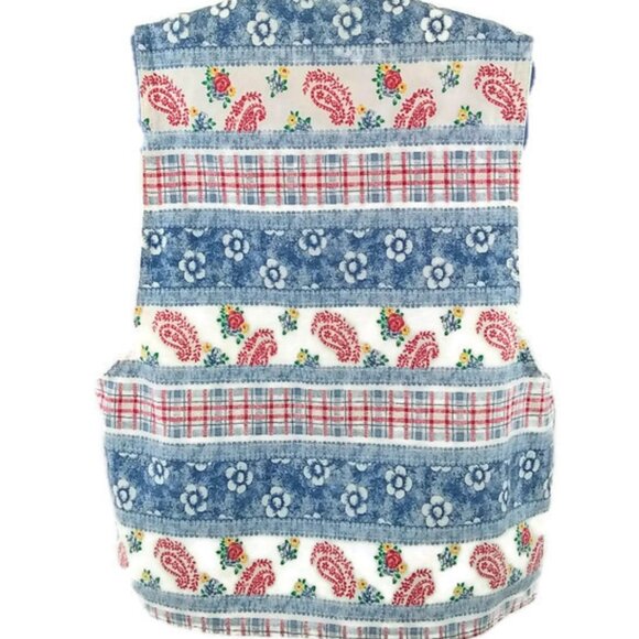 Vivaldi Jeanswear Division of Stuffed Shirts Inc Vintage Women's Paisley Medium - Picture 2 of 7